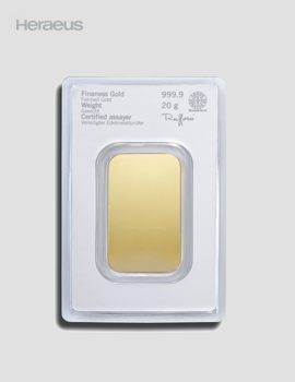 20g Goldbarren