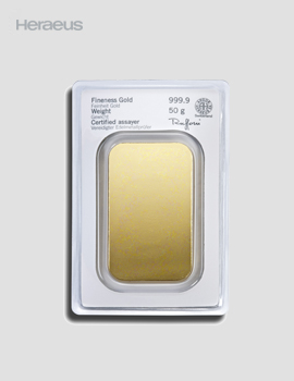 50g Goldbarren