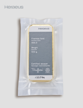 500g Goldbarren