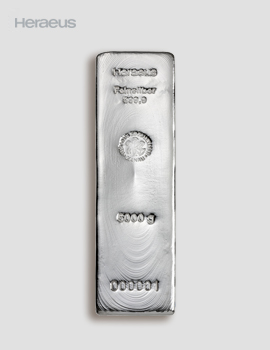 5000g Silberbarren