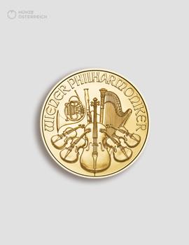 1/4 Unze Gold Wiener Philharmoniker – Münze Österreich