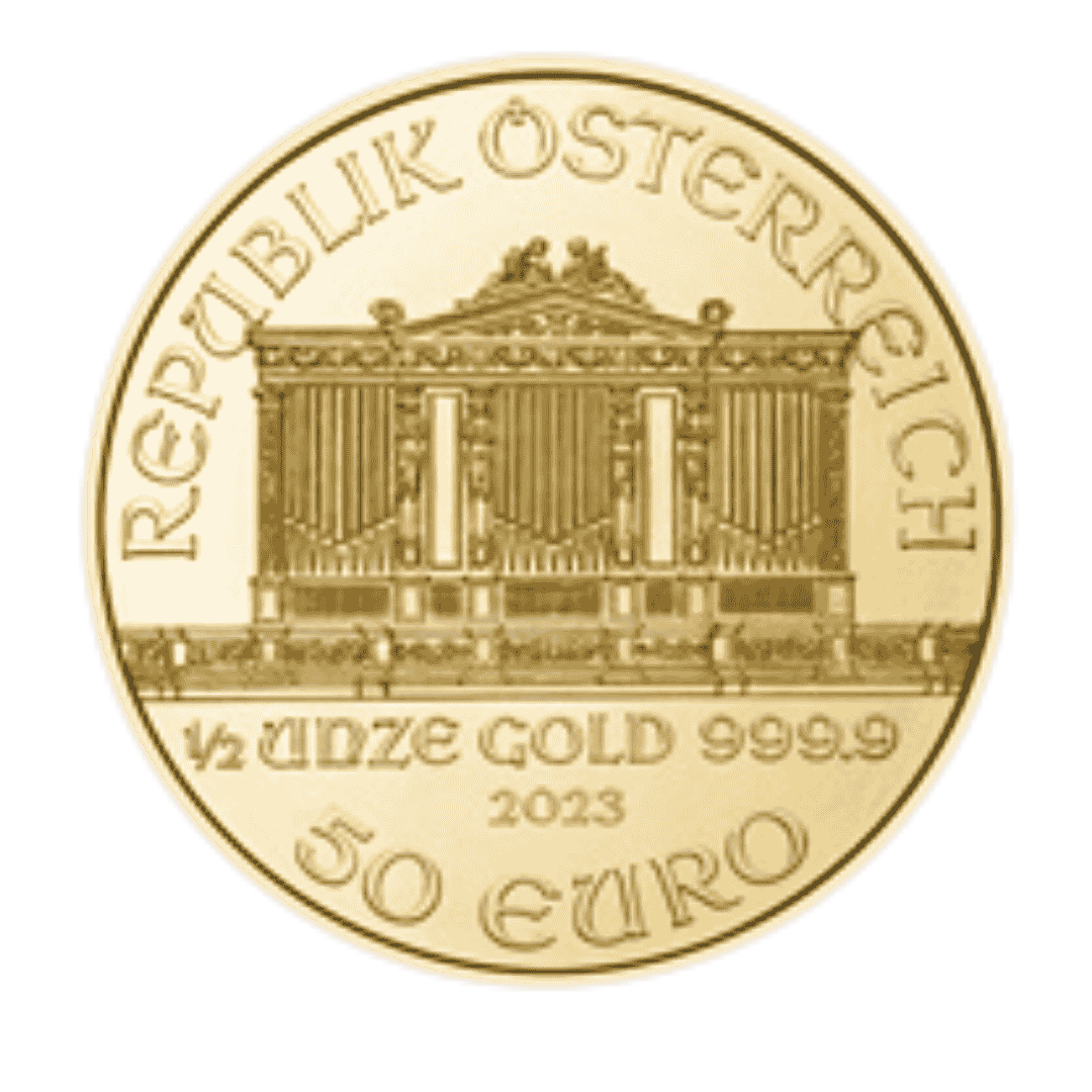 1/2 Unze Gold Wiener Philharmoniker – Münze Österreich